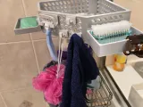 Modular Shower Bin W/ Attachments-8