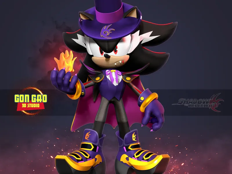 Vampire Shadows the hedgehog