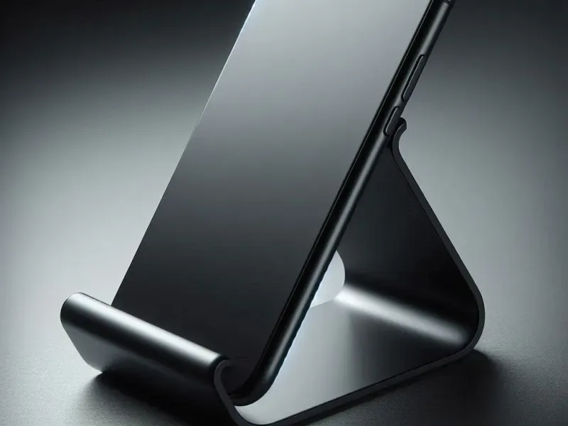 Curved Design Phone Stand, Smartphone Holder