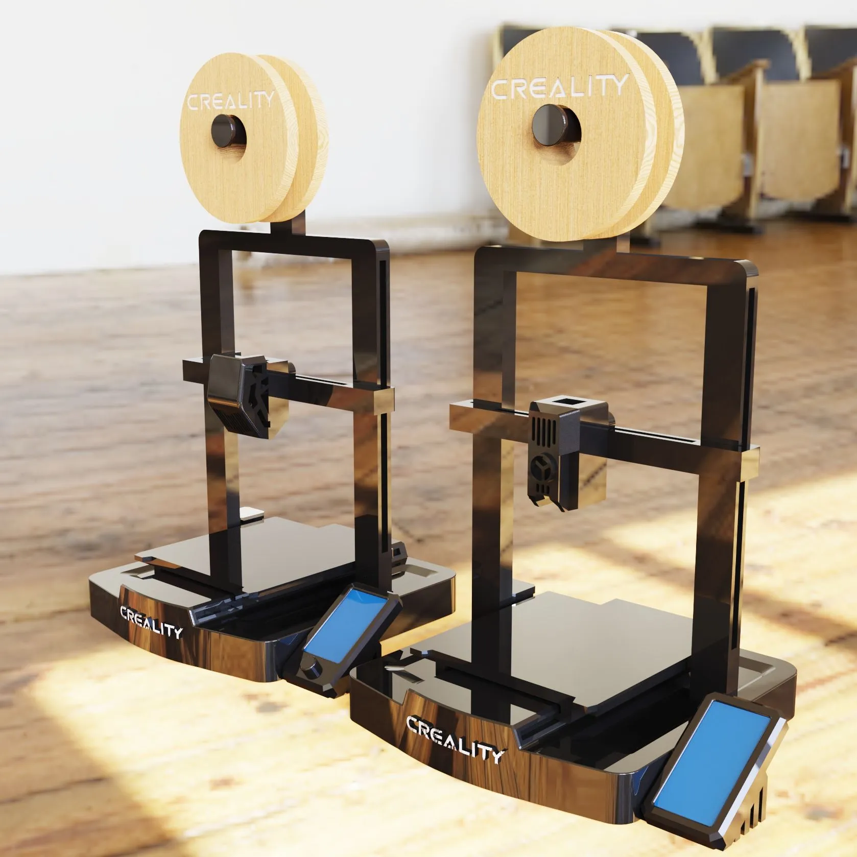 Ender3 V3 KE & SE articulated Christmas and table decoration-1