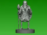 Master Roshi - Dragon Ball model - 3D print-1