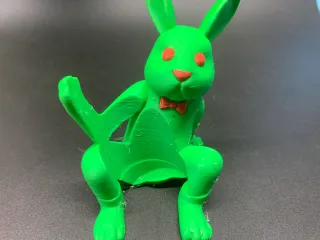BUNNY WINE BOTTLE HOLDER / NICE AND NAUGHTY VERSIONS