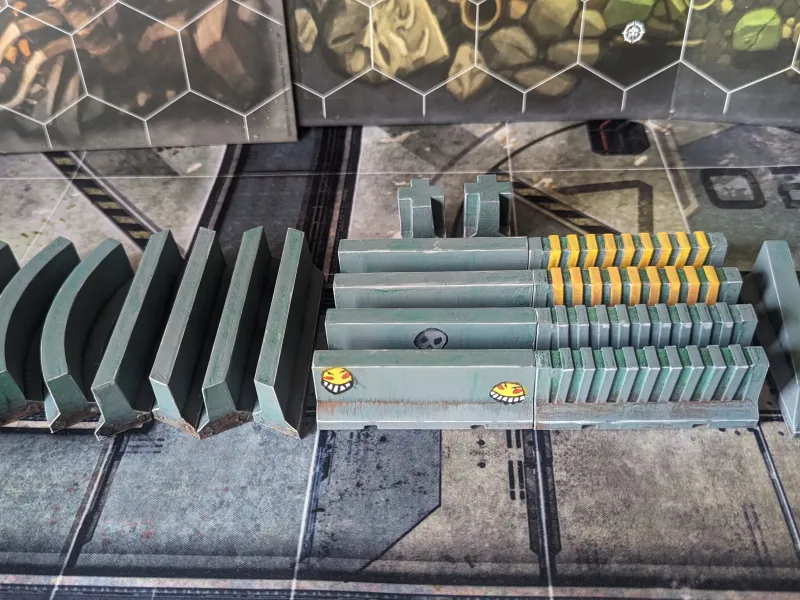 Jersey Barrier Terrain Set