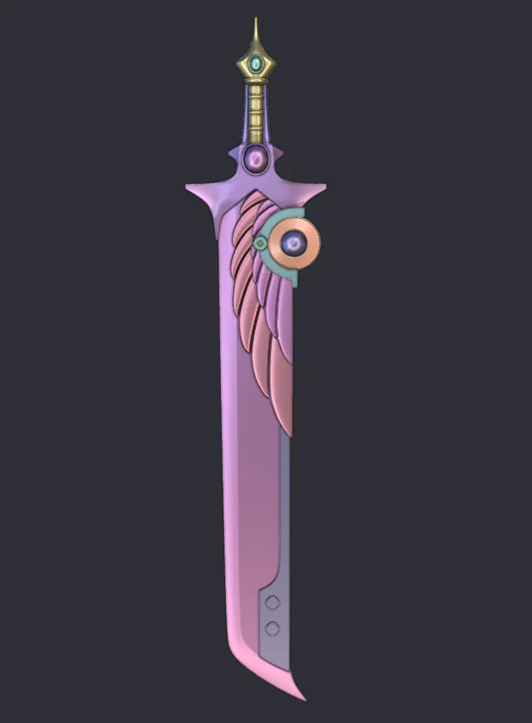 Crow Katana - Rick and Morty-4
