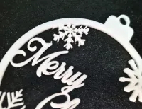 Merry Christmas Tree Decoration 🎄-1