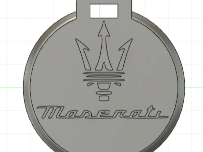 Pendant porte clé Maserati / Maserati Key ring ornament