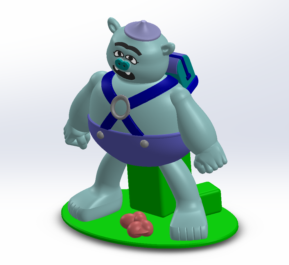 Battle Kitty Orc | 3D models download | Creality Cloud