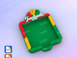 Post-It, Sticky Note Holder Juneteenth-1