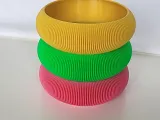 Ultimate Stackable Ribbed Organizer Bowl(Round Edition - V1)-1