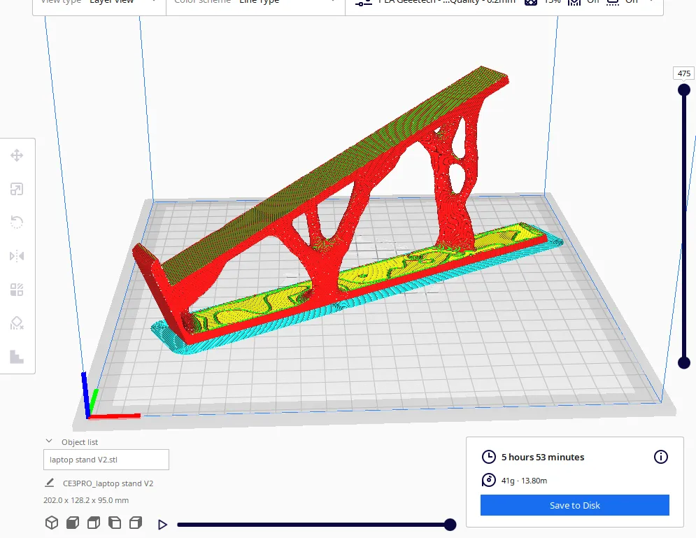 ORGANIC LAPTOP STAND