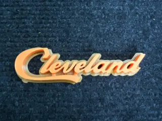 Cleveland sign