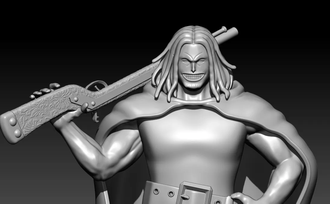 YASOPP - KIZIL SAÇ KORSANLARI - ONE PIECE 3D