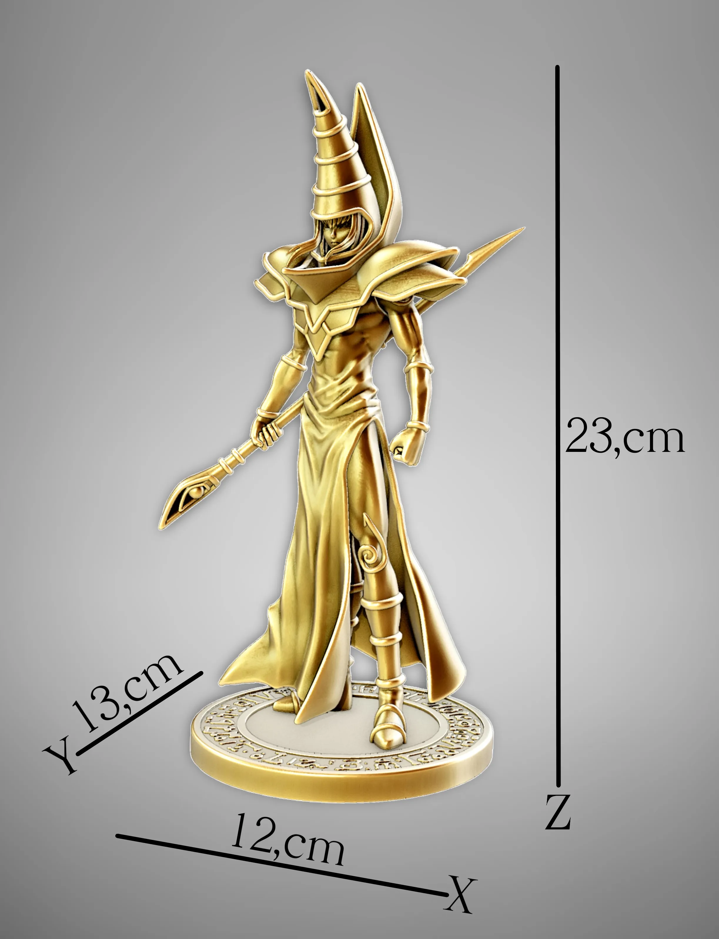 Dark Magician figure - yu-gi-oh!