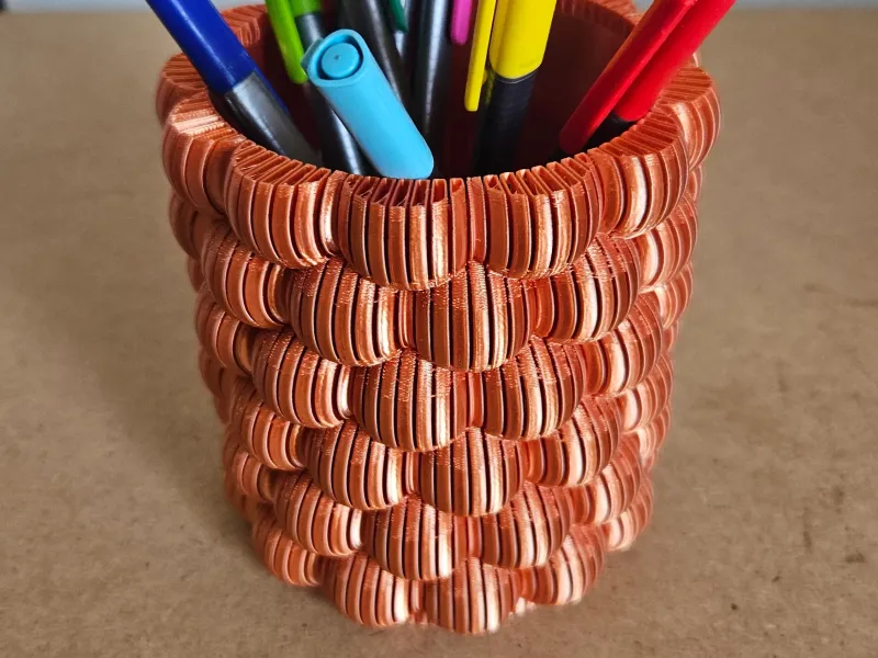 Lapicera de bolitas - Desk Pencil holder