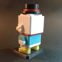 SQUARED SCROOGE MCDUCK - DISENY CHARACTERS COLLECTION-4