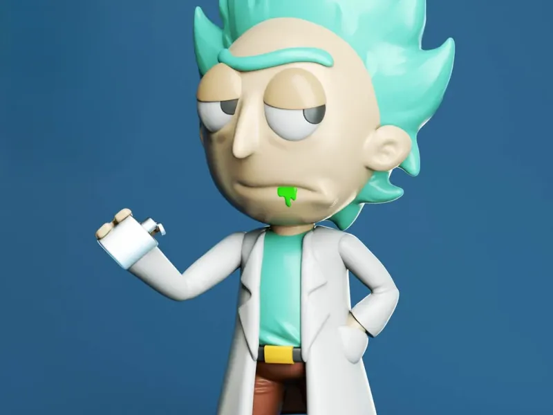 Rick Sanchez Chibi – Rick and Morty Collectible
