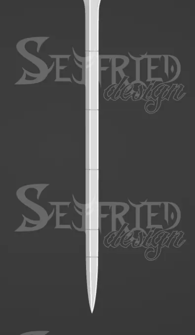 Solo Leveling Cha Hae In sword 3D printable model