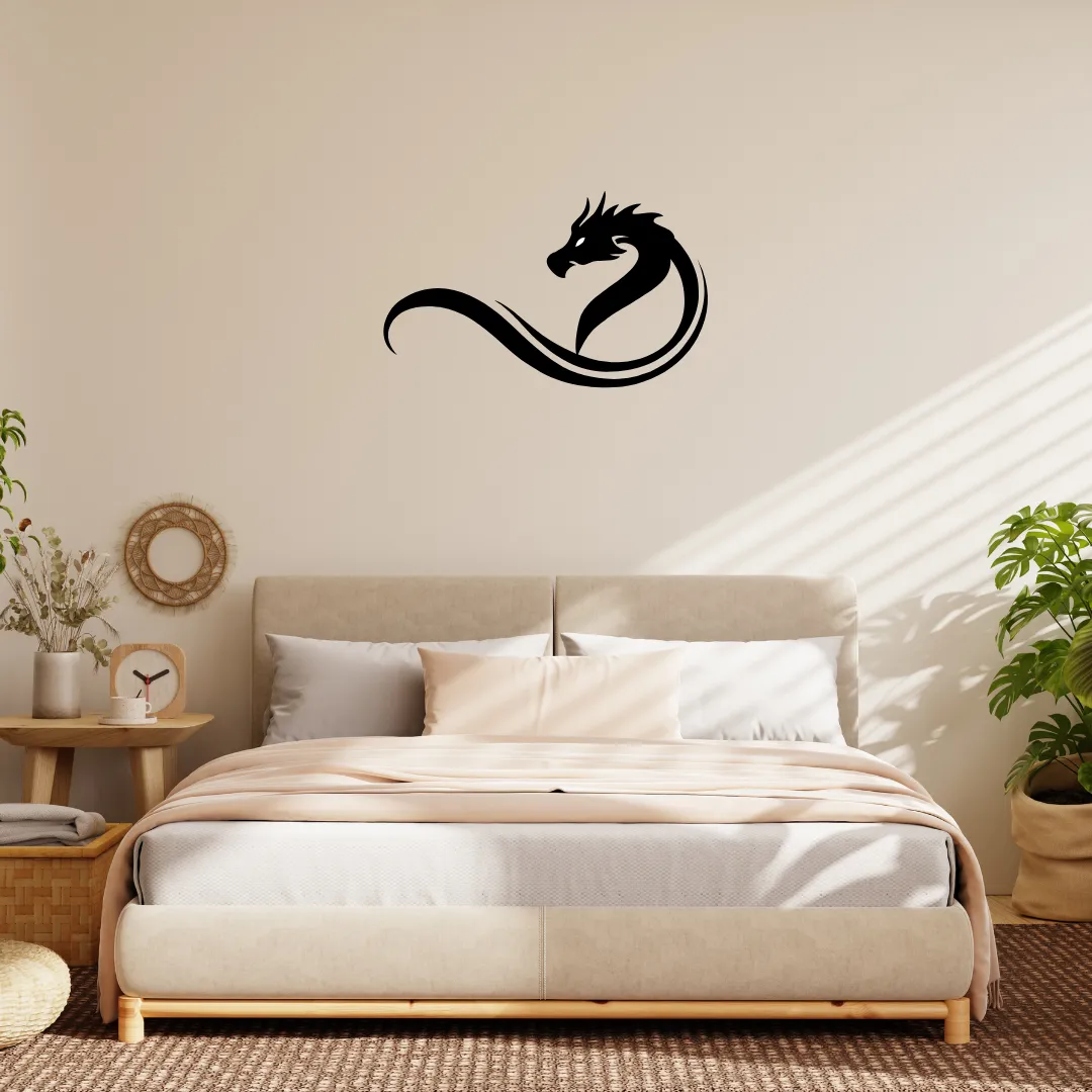 Blazing Serpent Wall Art