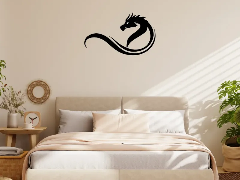 Blazing Serpent Wall Art