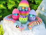 Cute Flexi Snake (Toy, Keychain), Hyper-Jointed!-2