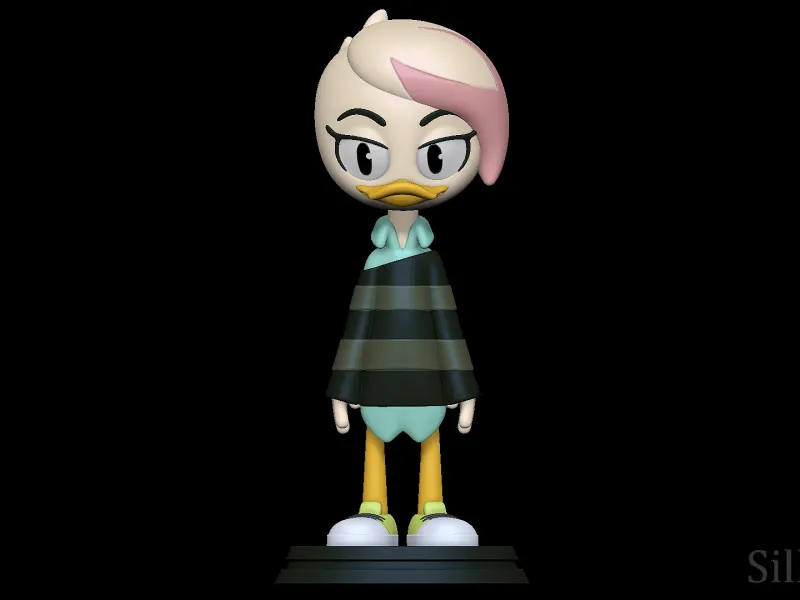 Lena Sabrewing - DuckTales