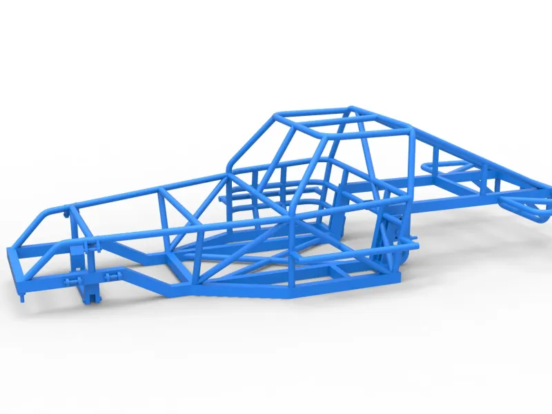 Frame of Australian Super Sedan Scale 1:25