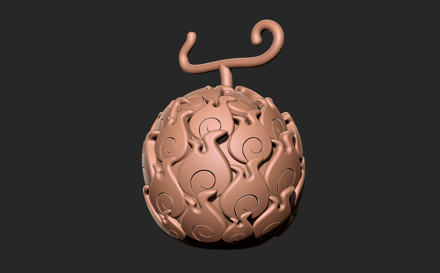 Devil Fruit - Mera Mera no Mi 3d model