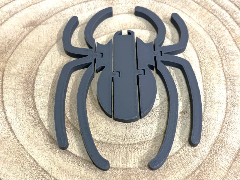 Articulated spider / araña articulada