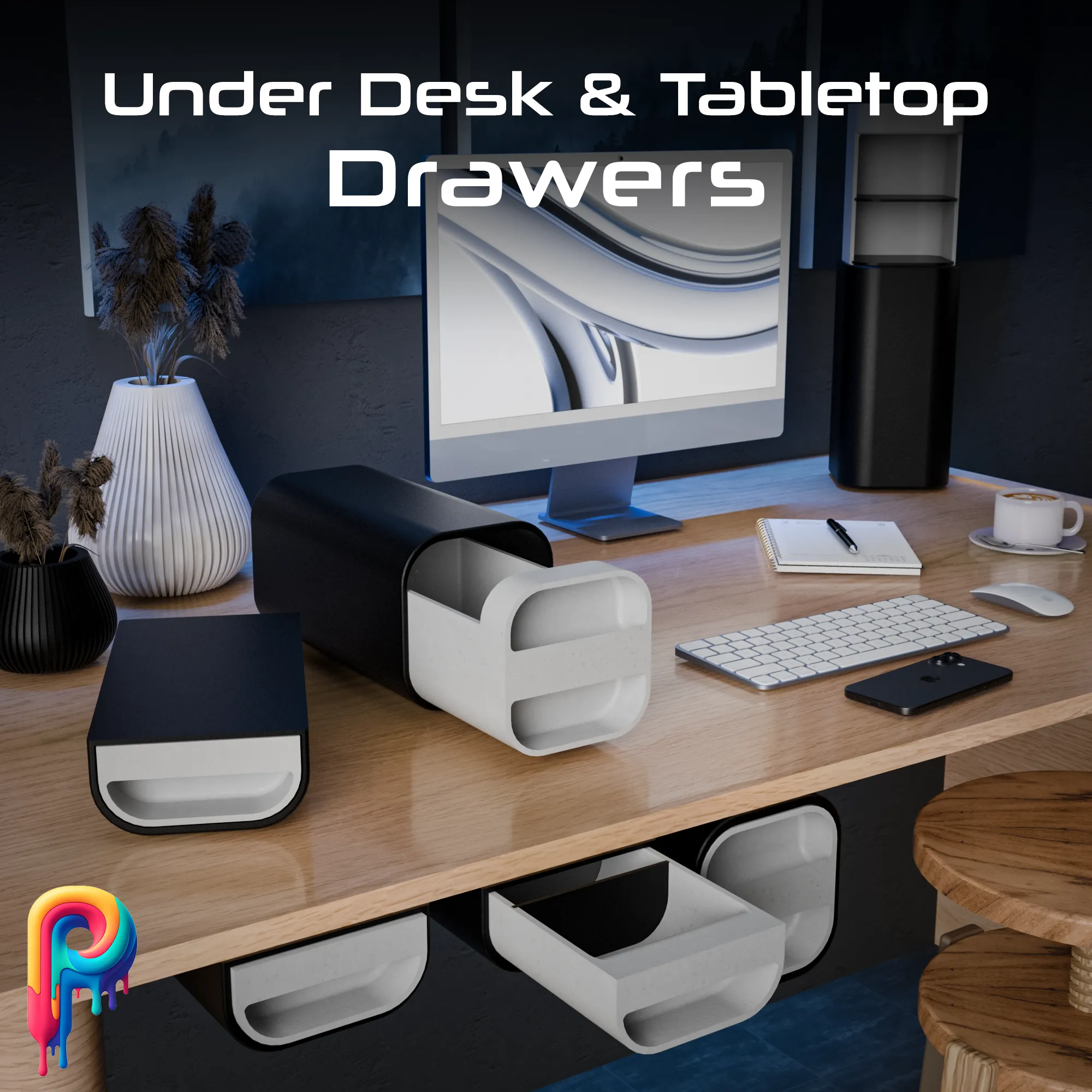 Home page module: Under Desk & Tabletop Drawers by Polymeria