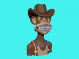 Post Malone Bored Ape bust-0