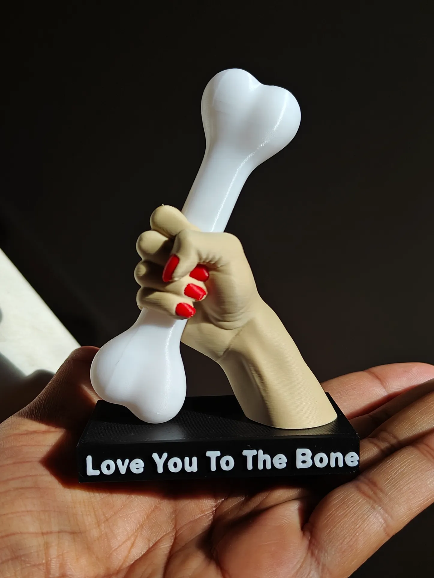 Lover Gag Gift - Love You to the Bone-1