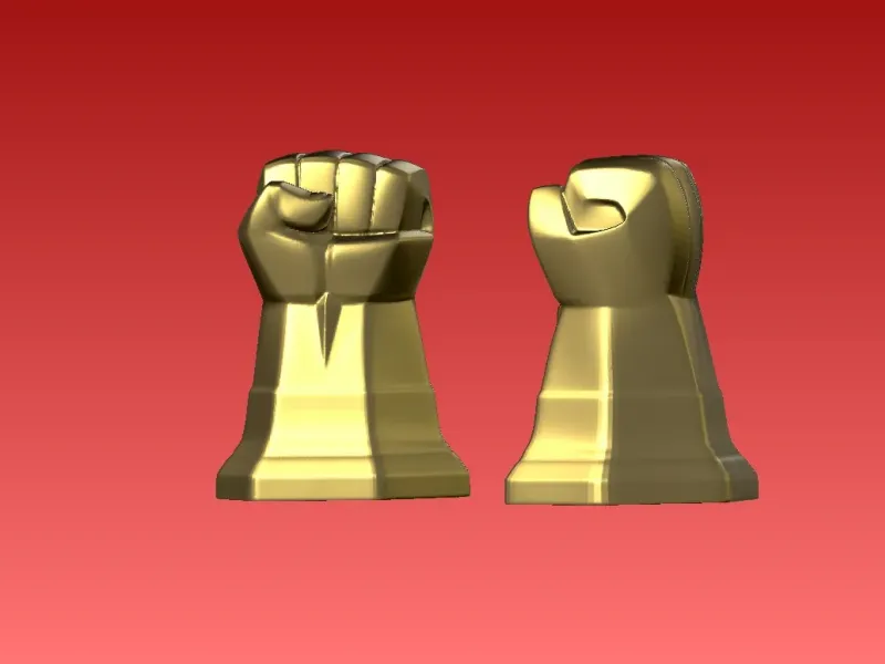 Chess punch - Decor - 3D print
