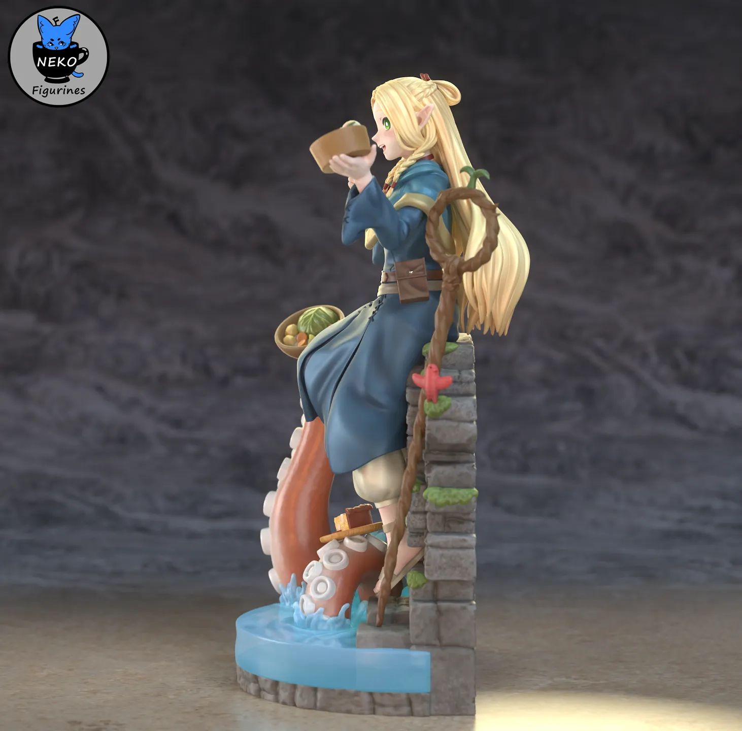 Marcille Donato - Dungeon Meshi Figure for 3D printing