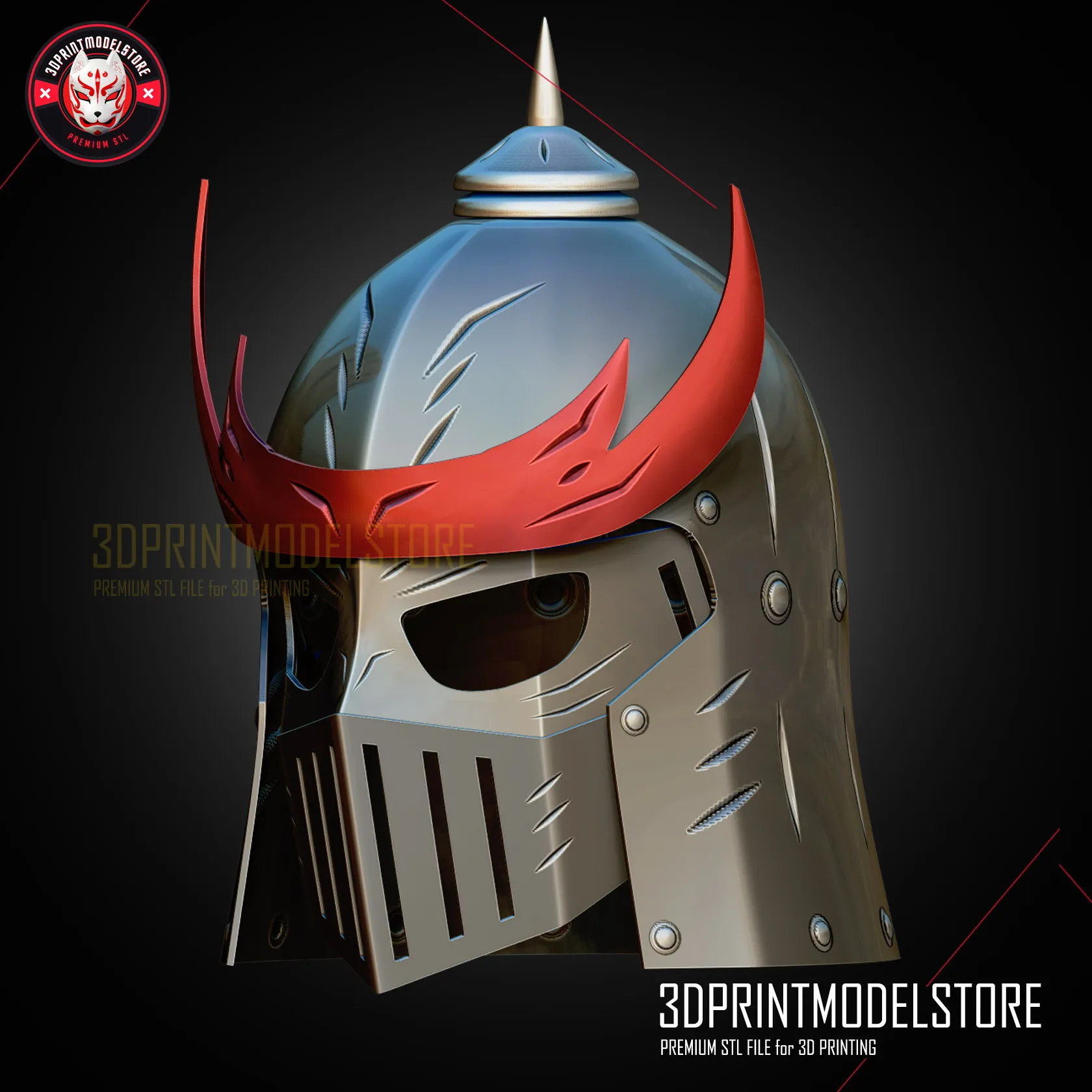 Avatar Fire Nation Soldier Helmet - Premium 3D Print Cosplay