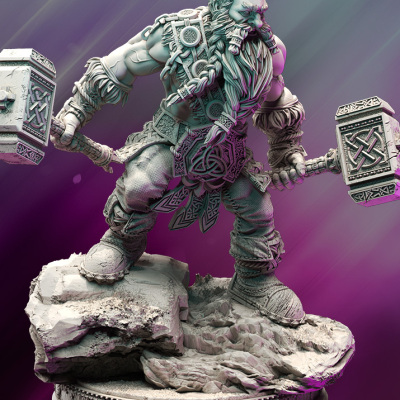 Dwarf Barbarian - Mathias