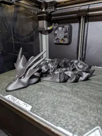 'HORNY DRAGON' - PRINT-IN-PLACE, ARTICULATED DRAGON-1