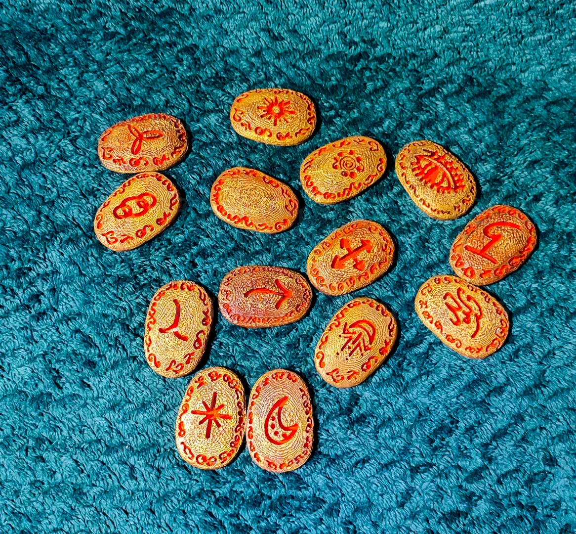 Witch Runes Nordic Mythic Witchcraft Slavic occult