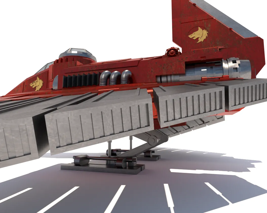 aquila lander Warhammer 40k