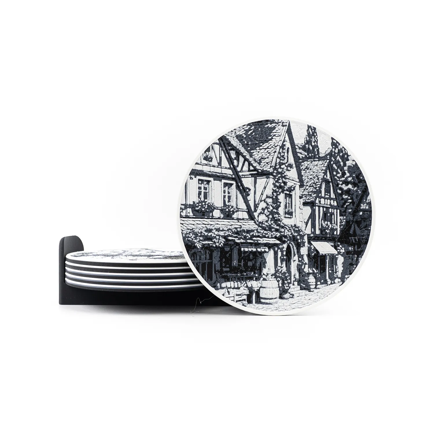 Medieval Town Coasters
