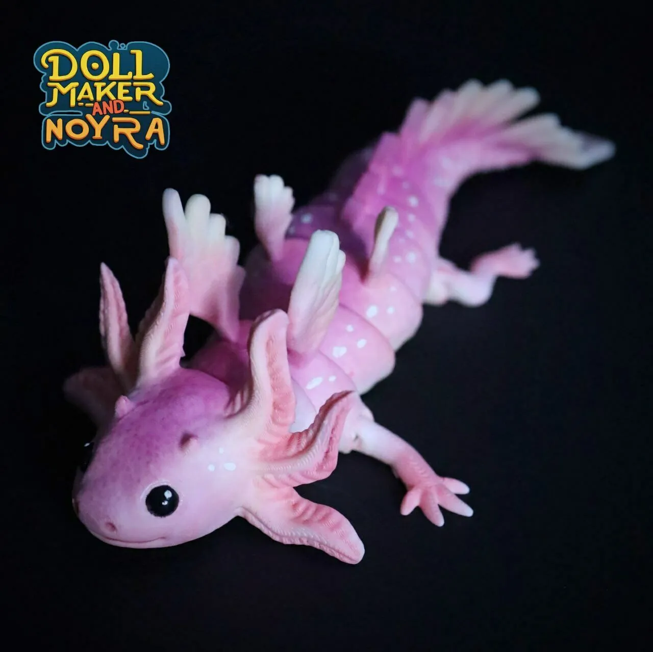 Stampa su luogo articolato angelo axolotl