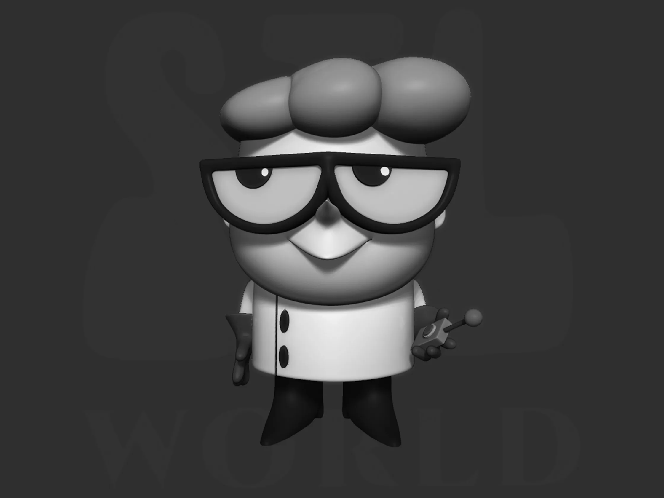Dexters Laboratory - Dexter 3d print model