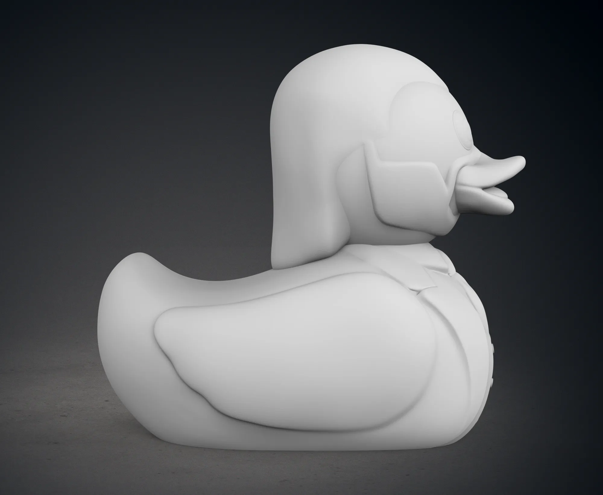Cute John Wick Rubber Duck