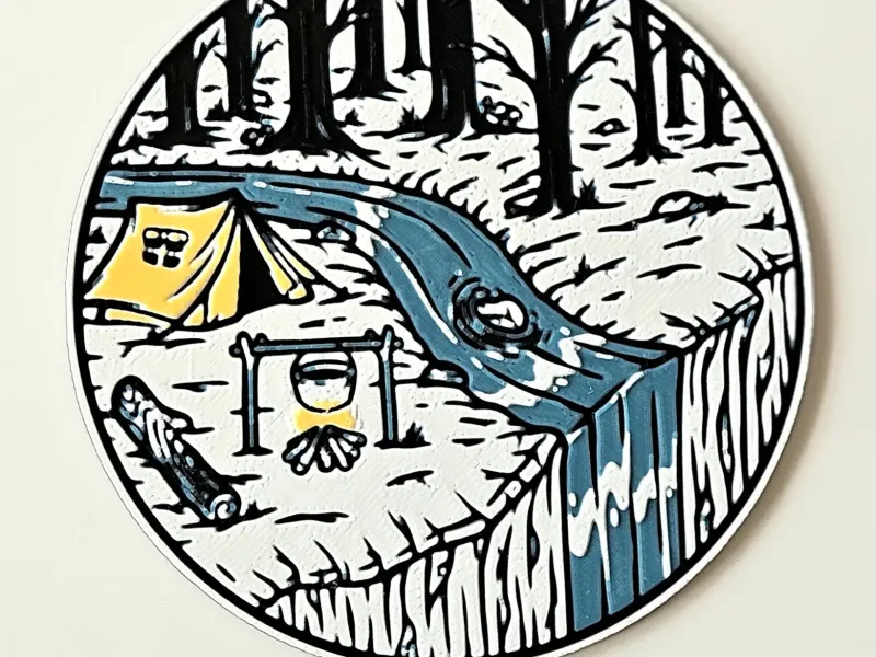 "Wilderness Retreat" - Onderzetters