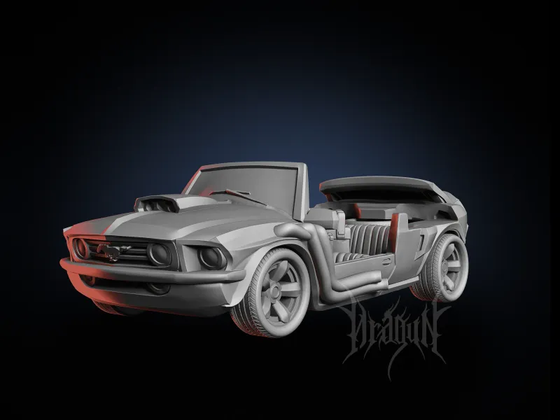 Mustang Zombie Trampler