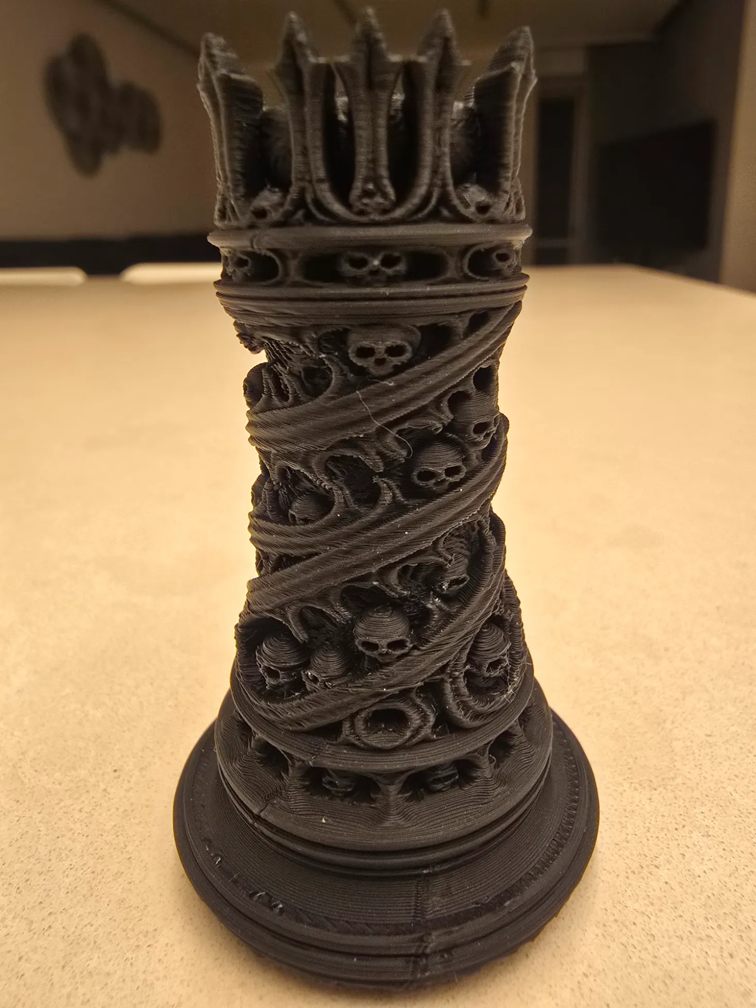 Gothic Ornamental Chess Set-1