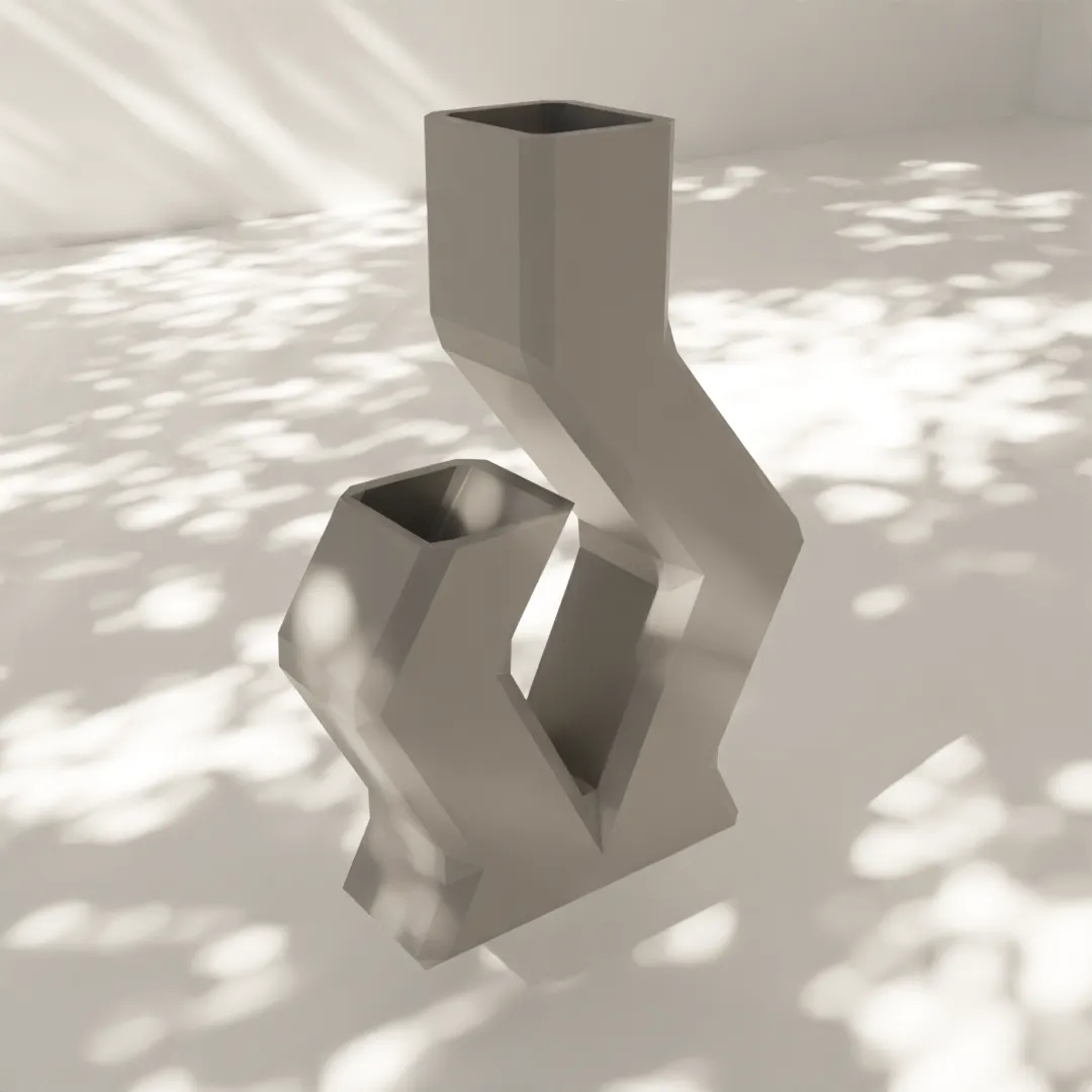 Fichier Pour Imprimante 3D Fichier 3MF Vase Abstrait Creality Cloud