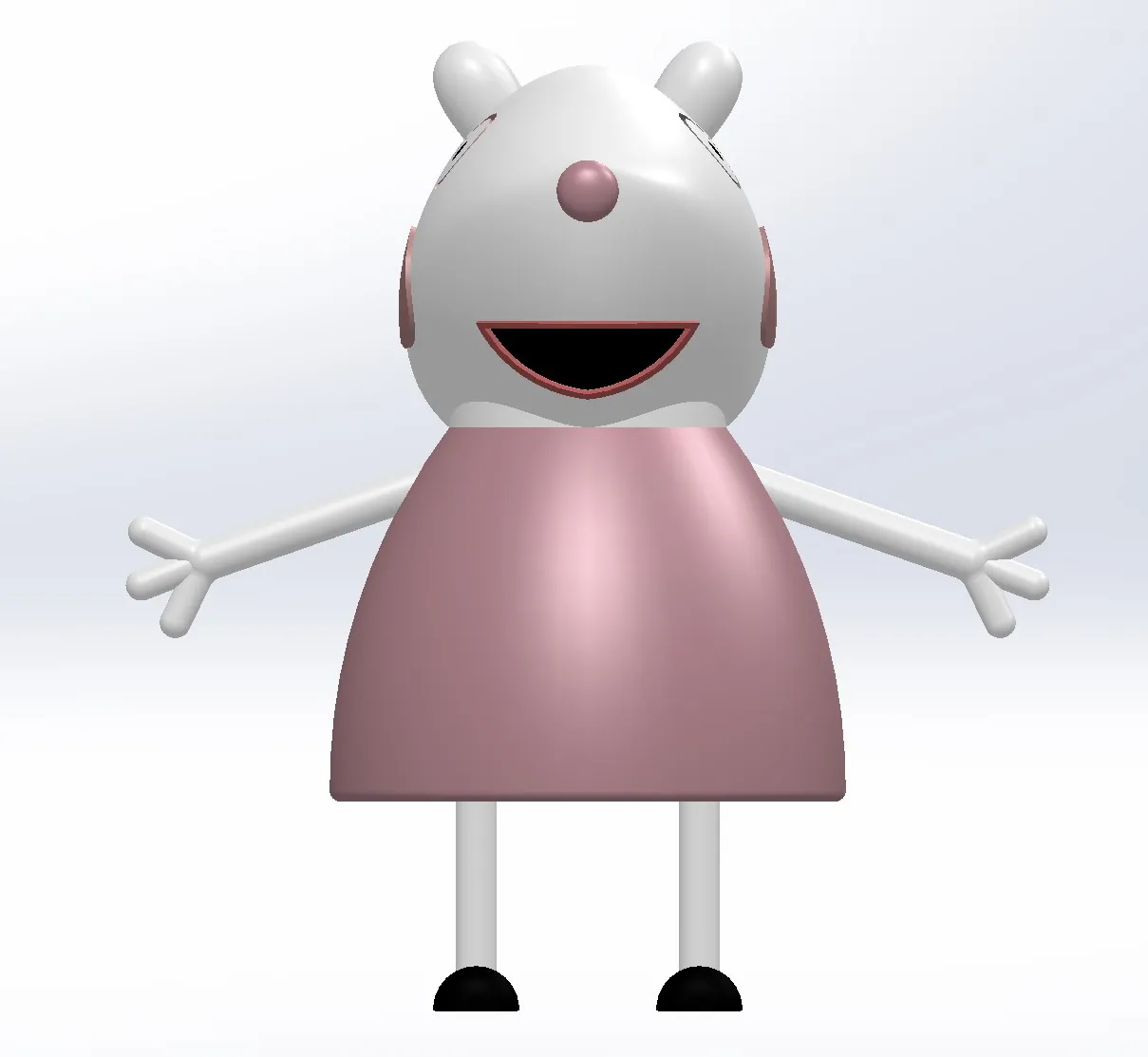 Suzy Sheep, Peppa's friend