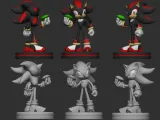 Shadow the Hedgehog with Chaos Emerald-2