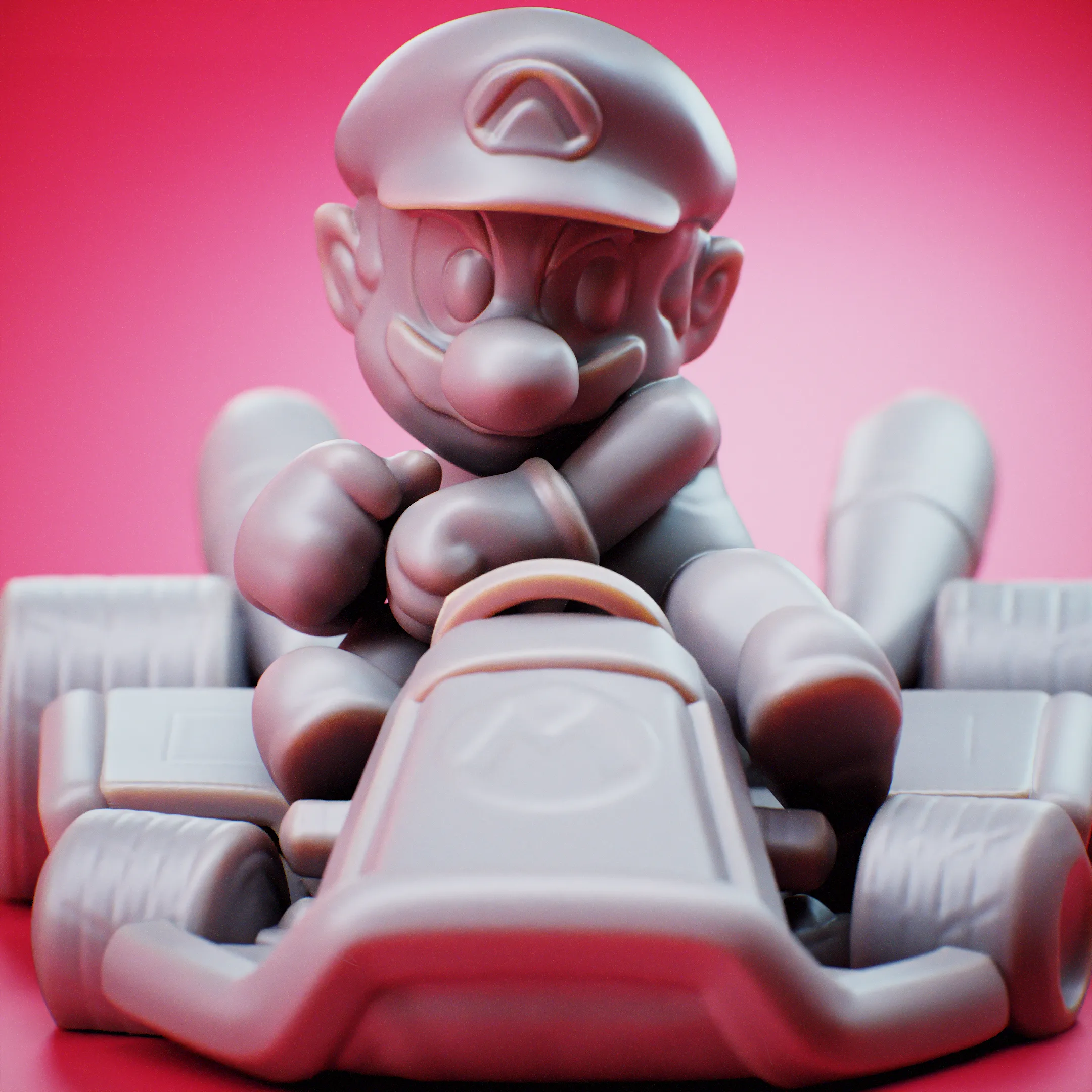 Mario Kart - Super Mario Bros Kart Deluxe - Super Nintendo