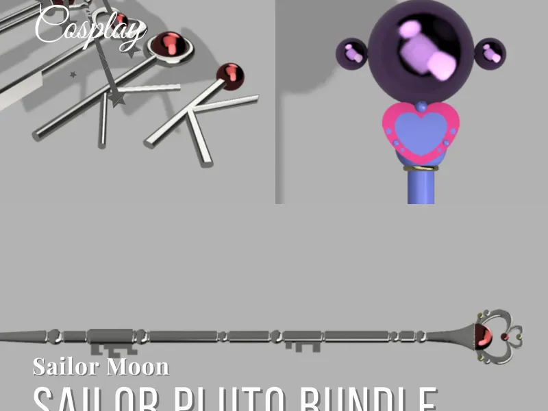 Sailor Pluto Cosplay Bundle